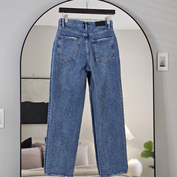 Rails The Topanga High-Rise Straight Jeans in Zypher Blue, Size 25 - Picture 5 of 11